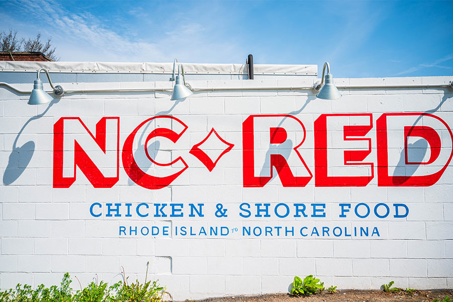 NC Red Chicken & Shore Food - Rhode Island to North Carolina